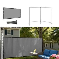 Windscreen4less Privacy Fence Screen – 5' x 12' - NEW