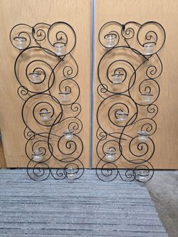 Pair of Scones for Wall - Black