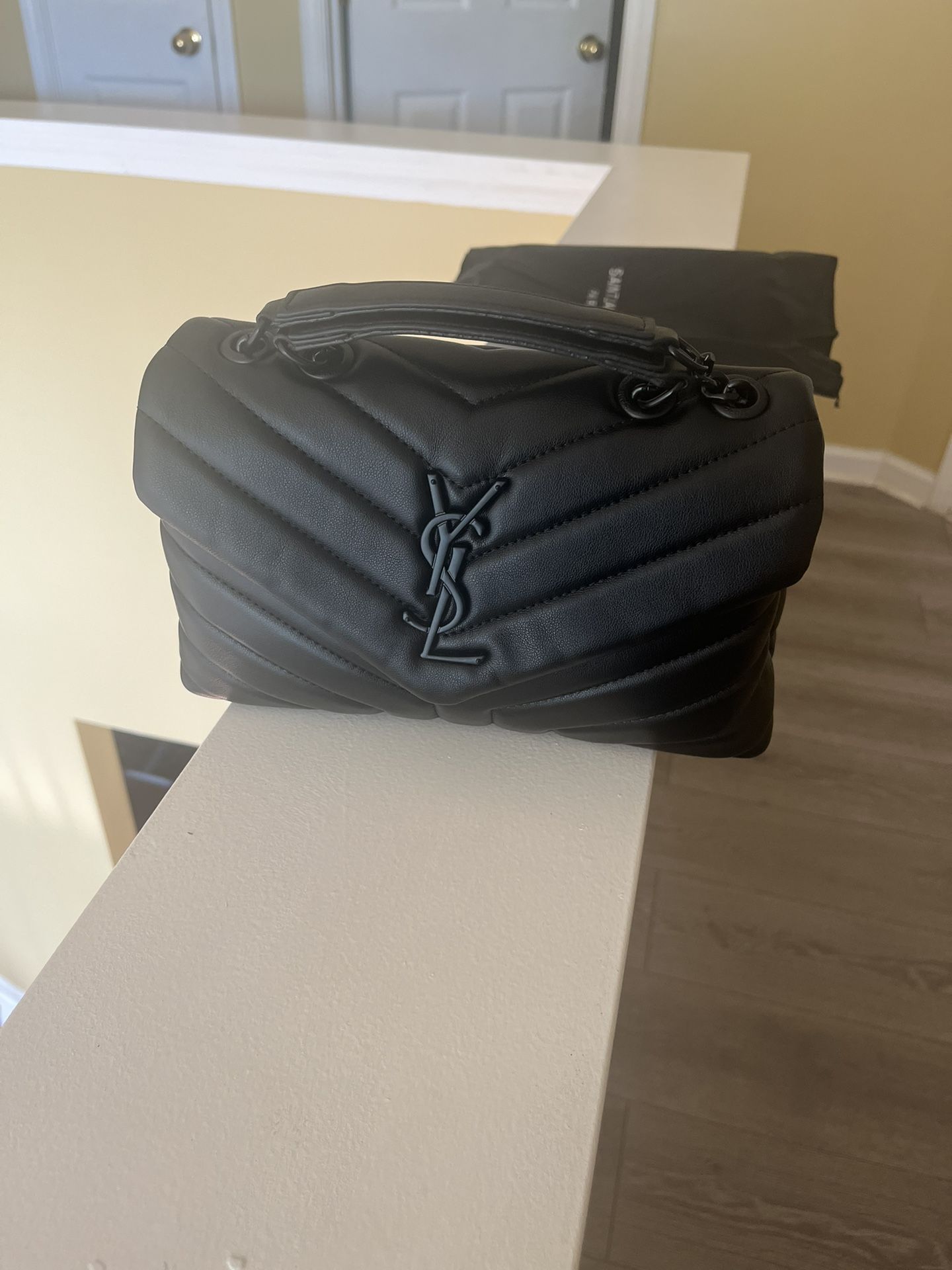 Ysl LouLou Double Black