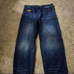 Dark blue zumiez pants size 34
