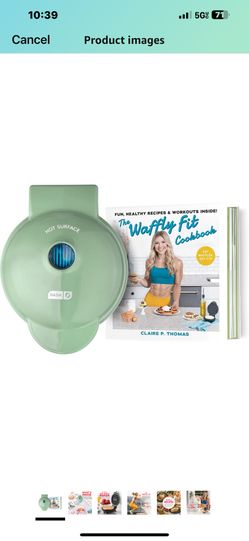 Dash Waffle & Waffly Fit Cookbook •New•