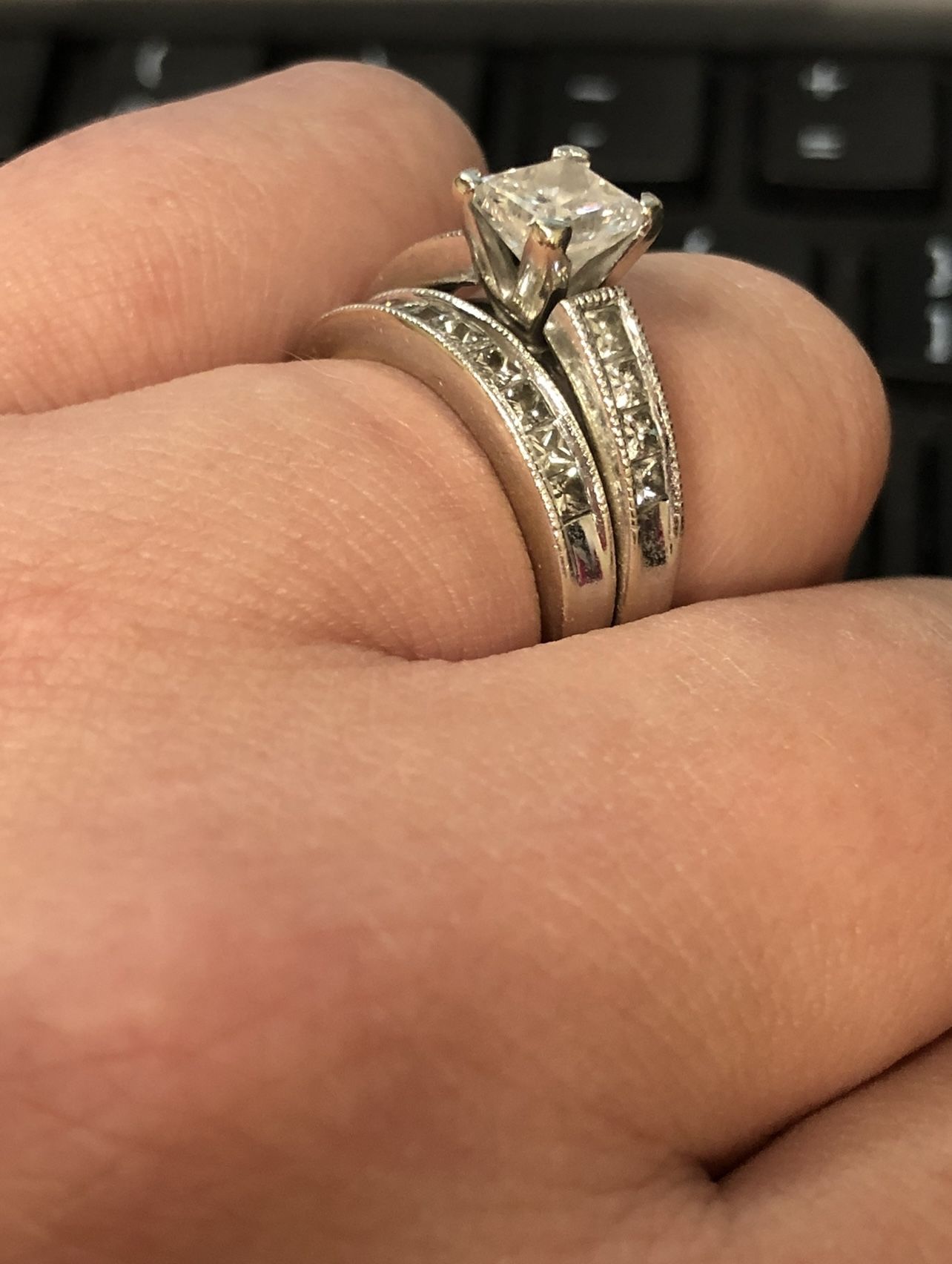 2 CT Diamond Wedding Set