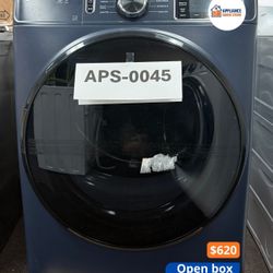 GE 7.8 cu ft Electric Dryer, Stainless, Sensor Dry + Wrinkle Care (GFD55ESPRRS)