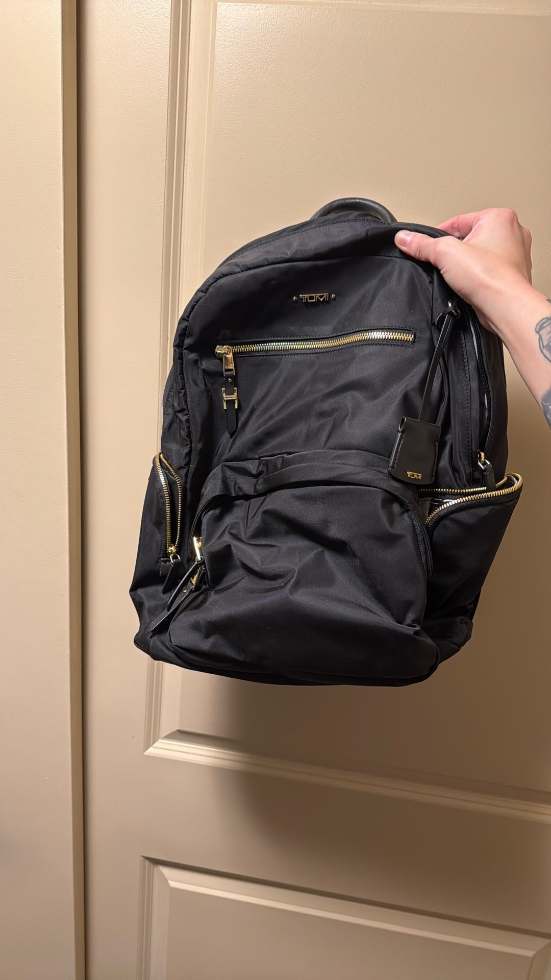 TUMI black Backpack