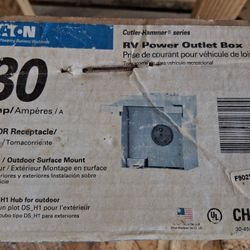 30amp Power Outlet Box