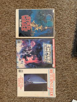 Star Wars - albums (collectors editions) vintage - great quality