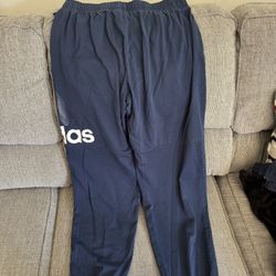 Adidas cotton joggers large