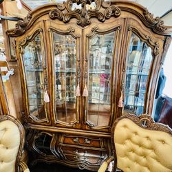 AICO By Michael Amini PALAIS ROYALE China Cabinet - GA