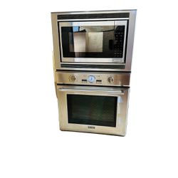 Thermador 30” Wall Oven / Microwave Combo Convection (Stainless) PODM301/05