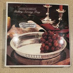 Old Hampshire Silversmiths Serving Tray
