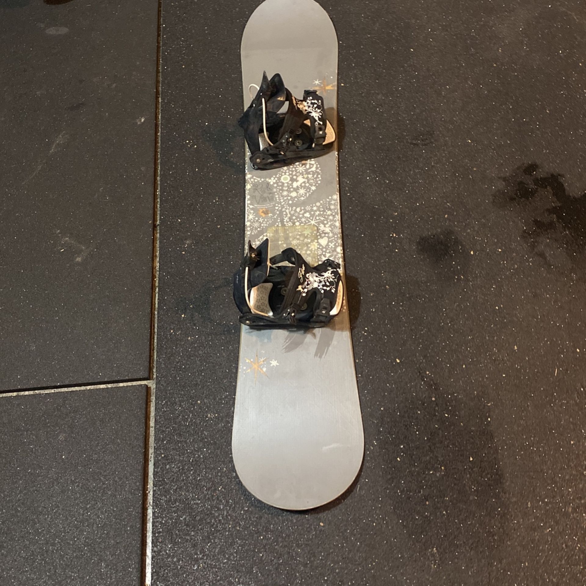 Ride Vista snowboard 148 CM Flow Bindings