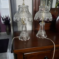 Vintage Crystal Lamps $150 Obo