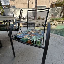Outdoor Dining Chairs (x6)