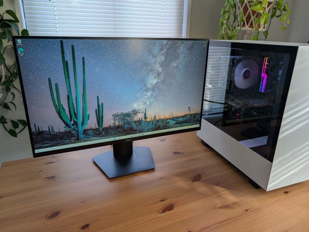 Custom Built High Performance Gaming PC + Dell 27-Inch QHD LED-Lit Gaming Monitor