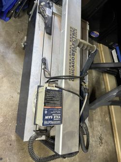 Wet Tile saw