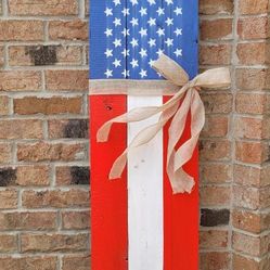 American Flag Sign