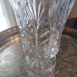 Antique Heavy Crypt "Shannon"Design Pedestal Vase