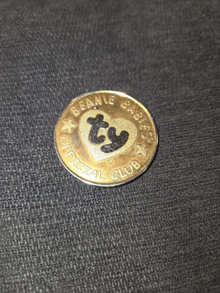 Ty Beanie Baby Coin Original 9 Pincher