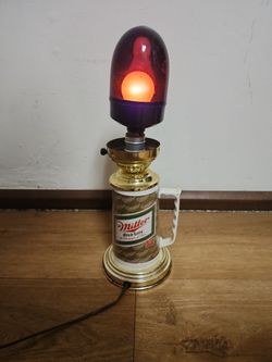 Miller High Life Beer Stein Lamp
