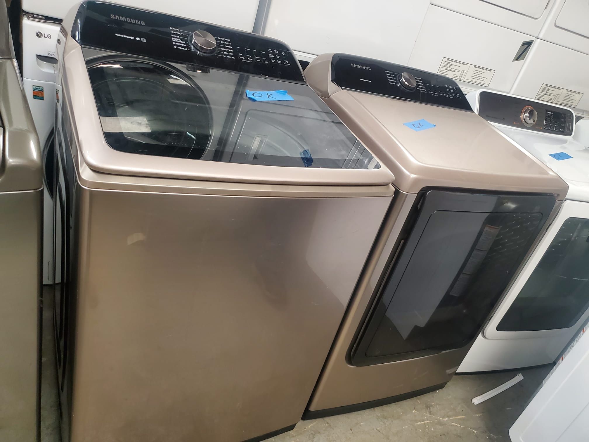 Set Washer And Dryer Samsung