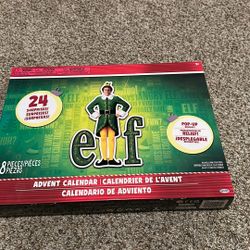 Elf Christmas Advent Calendar 2024 New