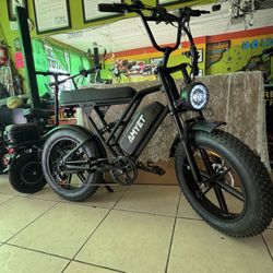 AMYET G60 Peak 1500W Electric Bike, 20" Fat Tire E-Mountain Bikes, 48V 20Ah 32MPH Ebike for Adults Full Suspension