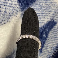 Lab Diamond Wedding Ring Band ONLY