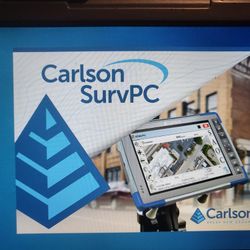 Carlson Explorer Tablet with SurvPC 2010 Program – Survey Data Collector