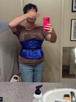 Corset, blue