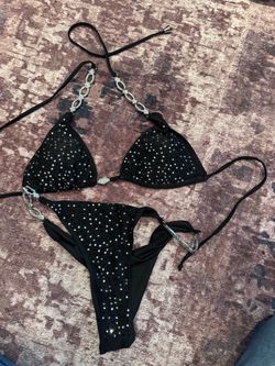 Rhine stone bikini size M