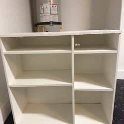 White Bookshelf