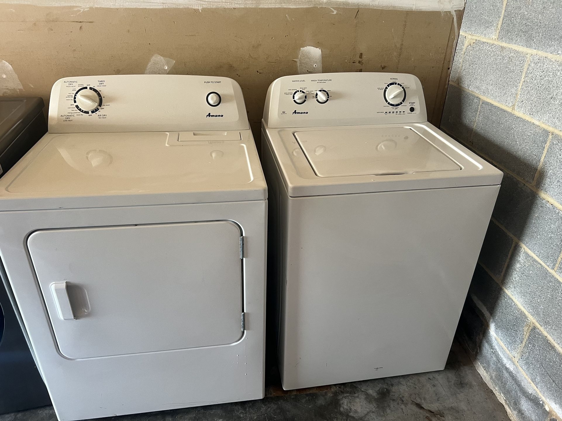 Set Washer And Dryer