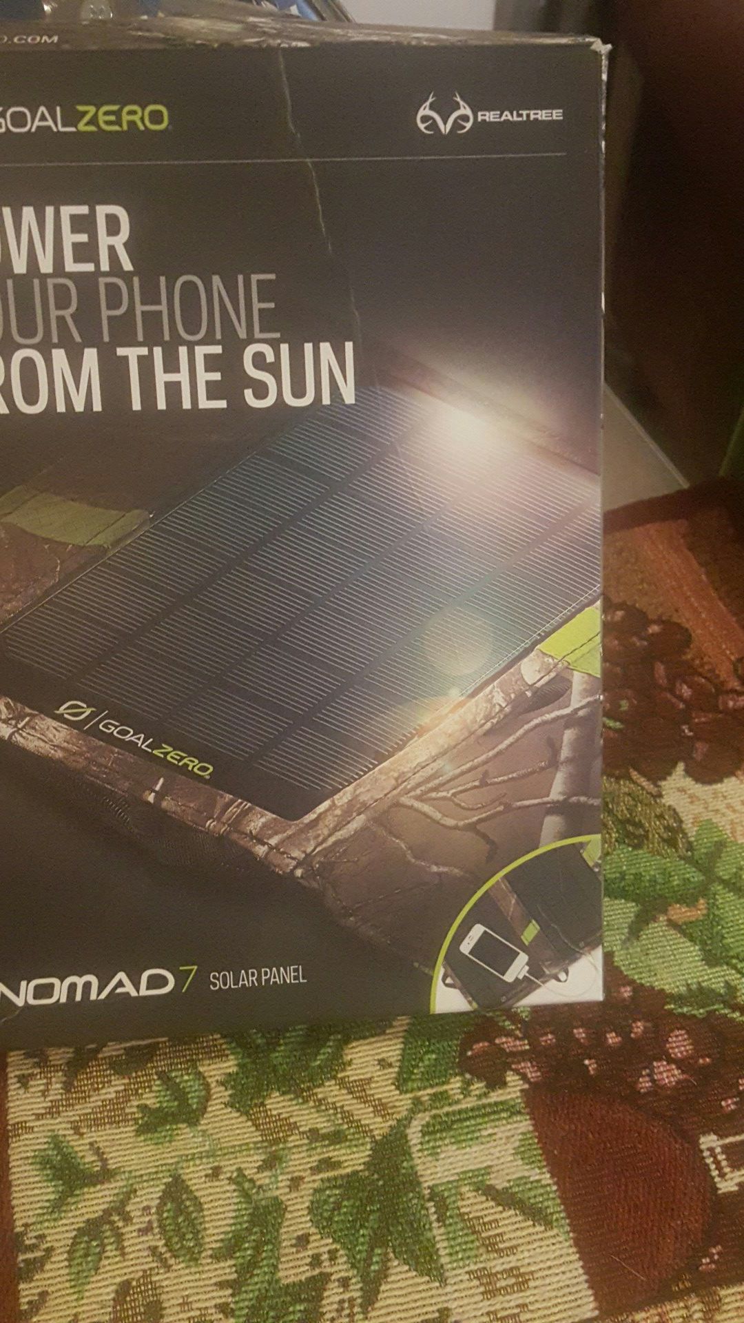 Nomad 7 solar panel