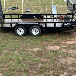 2023 7x16 Currahee Trailer With Landscape Box