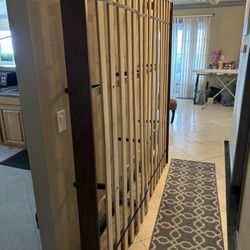 King Way Fair Walnut Bed Frame 