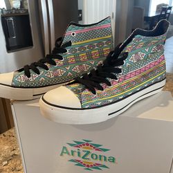Arizona Iced Tea Aztec High Tops Shoes  MENS size 11, WOMENS size 12.5  Brand New !