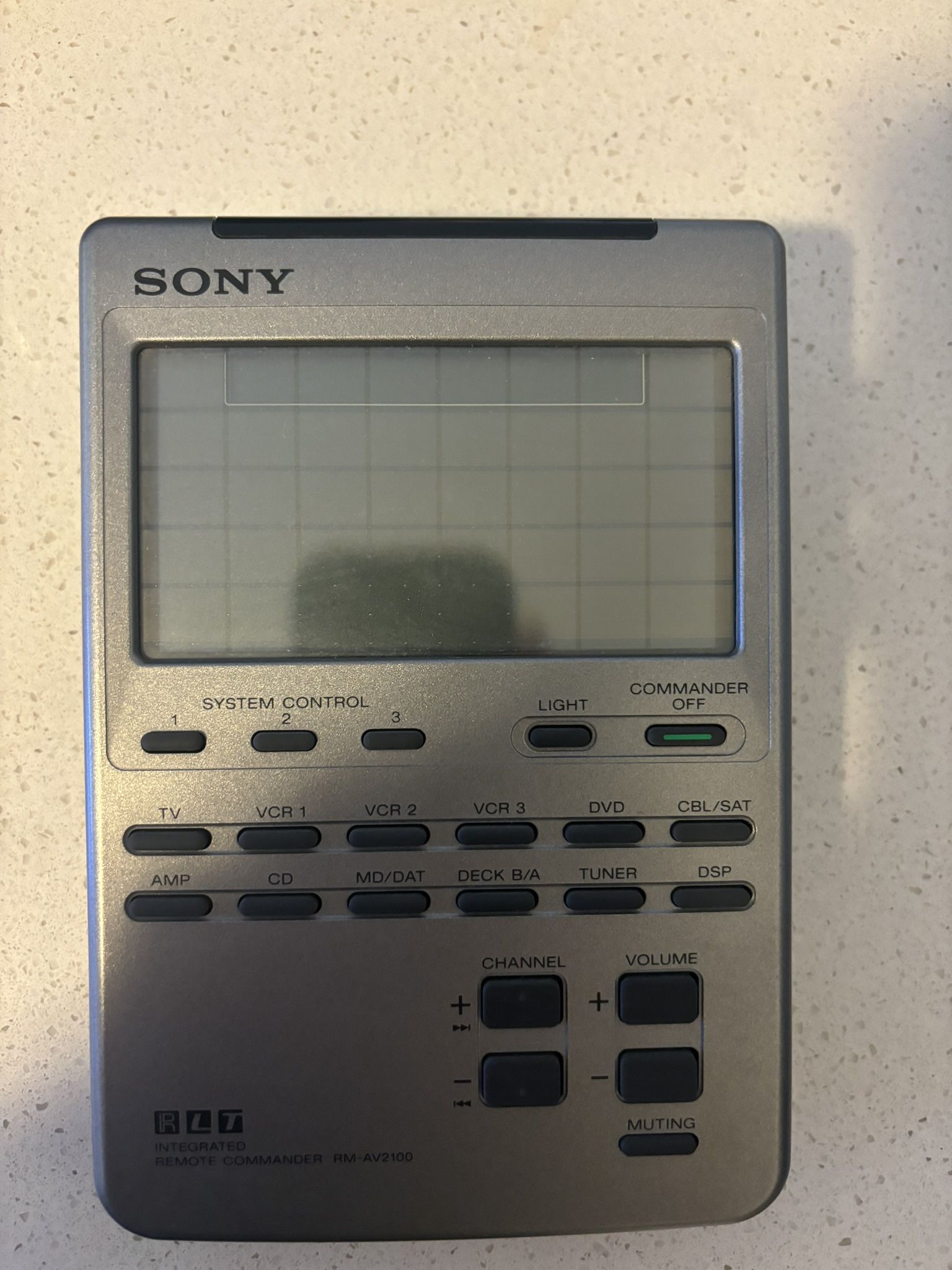 ORIGINAL SONY RM-AV2100 INTEGRATED REMOTE COMMANDER CONTROL ( RLT )-Retailed For $150
