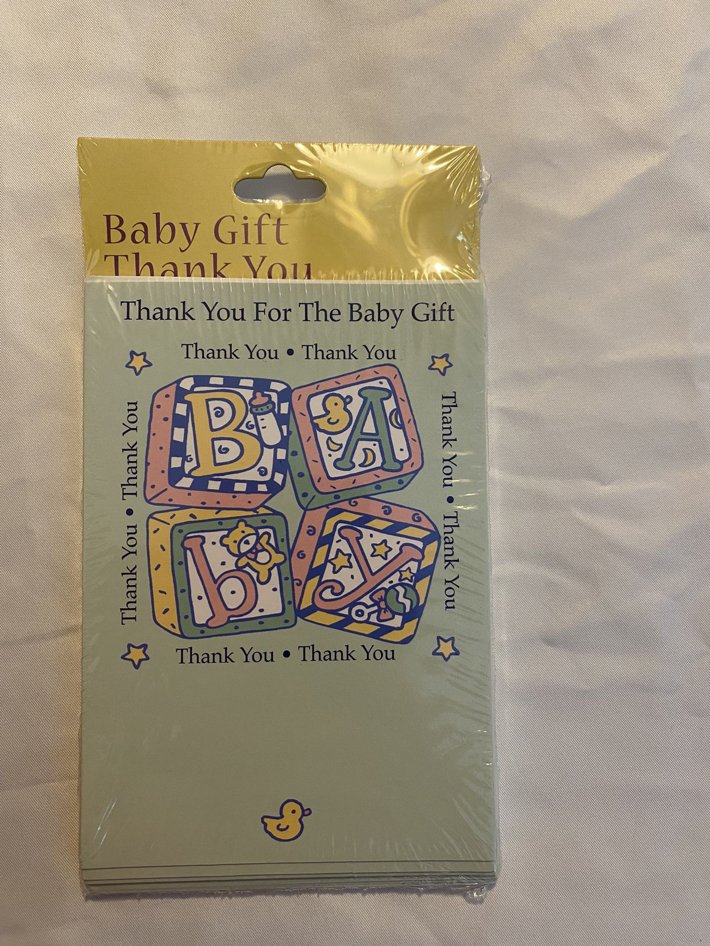 Baby Gift Thank You Cards