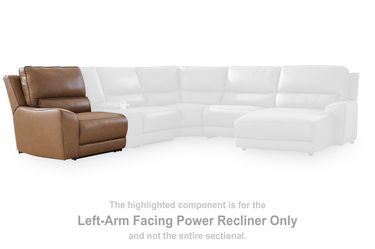 DeepWakes Caramel LAF Zero Wall Power Recliner   PCU6260658