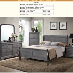 New Bedroom Set Available 