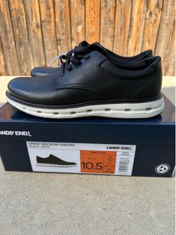 Lands end sport Oxford men’s shoes size 10-10.5-11-12.