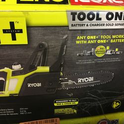 Ryobi 18v Chain Saw Tool Only 