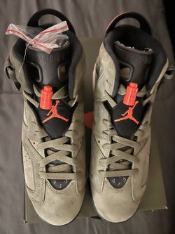 Jordan 6 Travis Scott Cactus Jack Size 7y