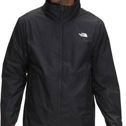 BRAND NEW The North Face Alamosa Black Windbreaker Jacket