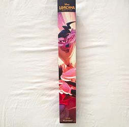 Disney Lorcana, Hyperia City Exclusive I2I Foil PlayMat. In hand