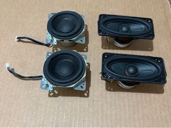 4 JBL Portable Replacement Speakers 15w 25w