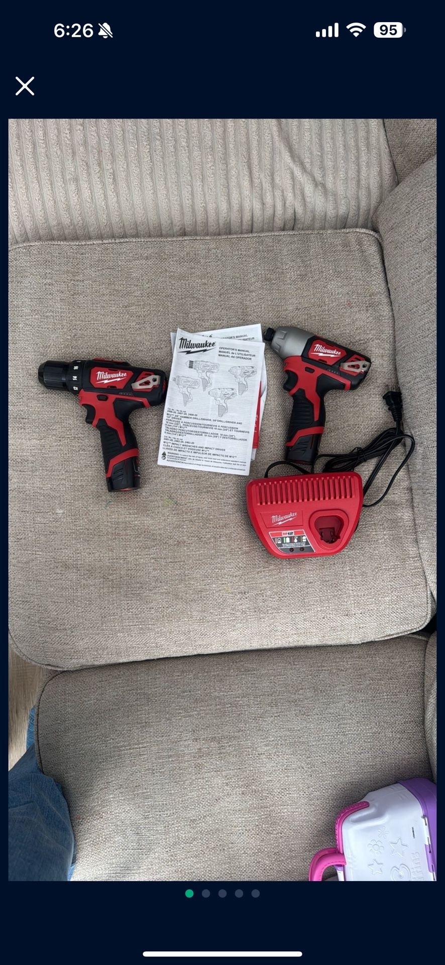 Milwaukee Drill And Impact 