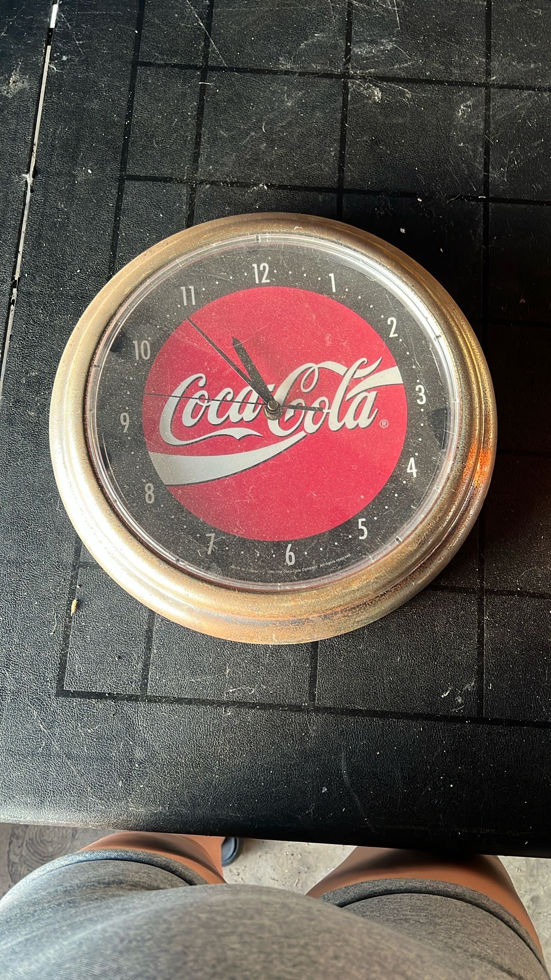 Old Coca Cola Clock