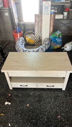 Desk and coffee table