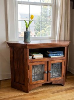 Mission / Arts & Crafts Oak Low Cabinet